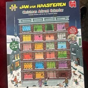 Christmas Advent Calendar Puzzle Jan Van Haasteren ***READ***